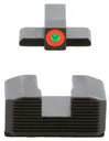 AmeriGlo Protector Night Sights Green Front / Serrated Rear for Springfield Hellcat OSP - Ameriglo