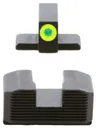 AmeriGlo Protector Night Sights LumiGreen Front / Serrated Rear for Springfield Hellcat OSP - Ameriglo