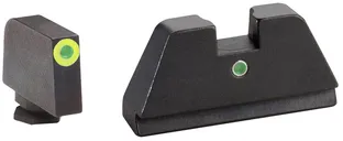 AmeriGlo Tall Night Sights Suppressor Height XL Green Front / Green Rear for Glock 34 Gen1-5 - Ameriglo