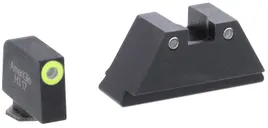AmeriGlo Tall Suppressor Night Sights Green Front / Green Rear for most Glock Gen1-5 Models - Ameriglo