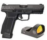 Arex Delta X 9mm 4 Barrel 19-Rounds W/ Crimson Trace Red Dot - Arex