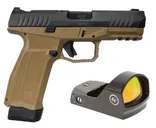 Arex Delta X Flat Dark Earth 9mm 4 Barrel 19-Rounds w/ Crimson Trace Red Dot - Arex