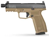 Arex Delta X Tactical Flat Dark Earth 9mm 4.6 Threaded Barrel 19-Rounds OR - Global Ordnance