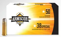 Armscor Centerfire Handgun Brass .38 SPL 158-Grain 50-Rounds RNFP - Rock Island Armory