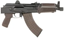 Arsenal SAM7K-56P Black / Plum 7.62 X 39 8.5 Barrel 30-Rounds w/ Hard Case - Arsenal Firearms