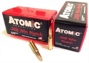 Atomic Match .308 Win 175 Grain 50-Rounds BTHP - Atomic Ammo