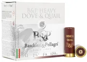 B&P Heavy Dove & Quail 12 GA #8 Shot 1-1/8 oz 25-Rounds 2.75 - Baschieri & Pellagri