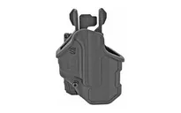Blackhawk T-Series L2C Right Hand OWB Holster for S&W M&P Shield 9/40 Black - Blackhawk