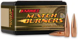 Barnes Bullets Match Burners .22 Cal / .224 77 Grain 100-Count MBBT - Barnes Bullets