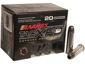 Barnes TAC-XPD  Defense Ammunition  357 MAG 125 GR Copper  20 rd per box - Barnes Bullets