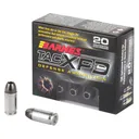 Barnes Bullets TAC-XPD Nickel Plated Brass .380 ACP 80-Grain 20-Rounds BTAC-XPLF - Barnes Bullets