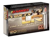 Barnes Bullets VOR-TX LR Nickel Plated Brass 7mm RUM 145 Grain 20-Rounds LRXBT - Barnes Bullets