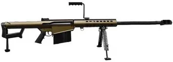 Barrett Firearms M82A1 Burnt Bronze 50 BMG 29 Fluted Barrel 10-Rounds - Barrett Firearms