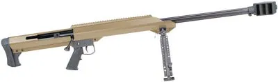 Barrett M99 Flat Dark Earth .50 BMG 29 Barrel 1-Rounds w/ Fluted Barrel - Barrett Firearms