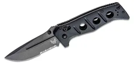 Benchmade Shane Sibert Adamas Folding Knife 3.78 CruWear Tungsten Gray Combo Blade - Benchmade