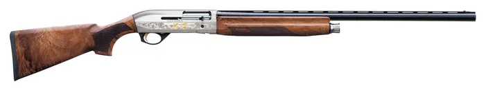 Benelli Montefeltro Silver Walnut / Nickel 12 GA 28 Barrel 4-Rounds - Benelli