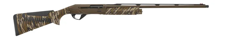 Benelli Super Black Eagle 3 Mossy Oak Bottomland Original / Patriot Brown 28 GA 24 Barrel 2-Rounds - Benelli