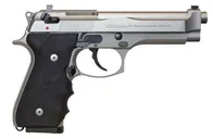 Beretta 92FS Brigadier INOX Stainless 9mm 4.9 Barrel 10-Rounds - Beretta