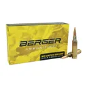 Berger Match Grade Rifle Ammunition 6mm Creedmoor 105 Grain 20-Rounds OTM - Berger Bullets