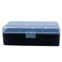 Berry s Manufacturing Ammo Box Clear .44 Mag / .45 LC 50-Rounds - Berrys Bullets