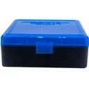 Berry s Manufacturing Ammo Box Blue .357 Mag / .32 S&W Long 100-Rounds - Berrys Bullets