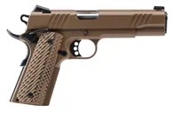 Bersa 1911 Flat Dark Earth .45 ACP 5 Barrel 8-Rounds Night Sights - Bersa