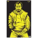 Birchwood Casey EZ SCO BC BADGUY BLK/YE 5PK - Birchwood Casey