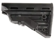 BlackHawk Adjustable ComM AR/M4 ButtStock Black - Blackhawk