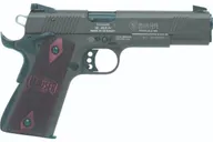 Blue Line Mauser 1911 OD Green .22 LR 5 Barrel 10-Rounds Wood Grips - Blue Line