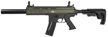 Blue Line Solutions Mauser M-15 Gen2 Green .22 LR 16.3 Barrel 22-Rounds - Blue Line