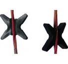 Bowjax X-Bow String Silencers Black 4pk 23 grains each 4pk - BOWJAX
