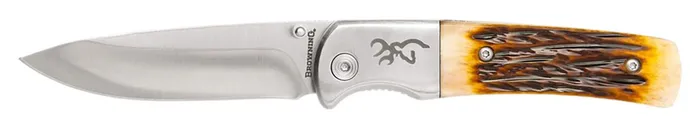 Browning Buckmark Hunter Bone Folder 3 Drop Point Blade - Browning
