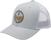Browning Cap Objective Heather Gray Mesh Snapback - Browning