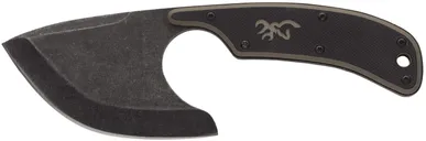 Browning Cutoff Fixed Skinner Black/Tan 2.5 Plain Edge 9Cr14MoV Blade - Browning
