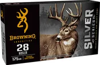 Browning Silver Brass .28 Nosler 175 Grain 20-Rounds - Browning