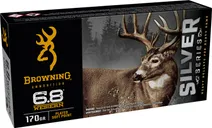 Browning Silver Brass 6.8 Western 170 Grain 20-Rounds - Browning