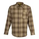 Browning Upland Flannel Long Sleeve Shirt Tan XL - Browning