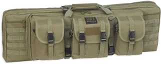 Bulldog Tactical Double Rifle Case Polyester Canvas 37 Green - Bulldog Cases