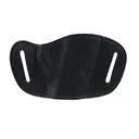 Bulldog Holster Leather Belt SLID LG Black - Bulldog Cases