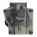 Bulldog Max Multi Fit OWB Holster Transparent Green Paddle Mount RH - Bulldog Cases