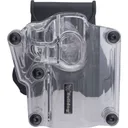Bulldog Max Multi Fit OWB Paddle Holster Transparent Clear RH - Bulldog Cases