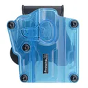 Bulldog Max Multi Fit OWB Paddle Holster Transparent Blue RH - Bulldog Cases