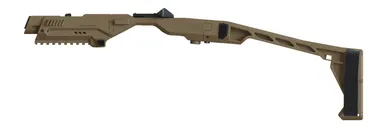 CAA Roni Nano Flat Dark Earth 9mm for Glock 17/19/19X/22/23/25/31/32/45 w/ Stabilizing Brace - Roni