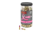 CCI Ammunition Clean-22 Pink Bulk .22 LR 40 Grain 400-Rounds LRN - CCI