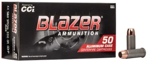 CCI Ammunition Blazer Aluminum .25 ACP 50-Grain 50-Rounds - CCI