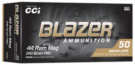 CCI Blazer .44 Mag 240 Grain 50-Rounds FMJ - CCI