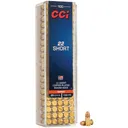CCI Ammunition Target Brass .22 Short 29 Grain 100-Rounds CPRN - CCI