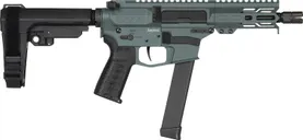 CMMG Banshee MKGS Charcoal Green 9mm 5 Barrel 33-Rounds - CMMG