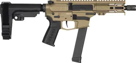 CMMG Banshee MKGS Coyote Tan 9mm 5 Barrel 33-Rounds - CMMG