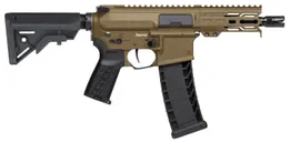 CMMG Banshee Mk4 SBR Bronze 9mm 5 Barrel 30-Rounds - CMMG